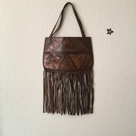 BCBGMaxAzria Handbags - bcbgmaxazria fringe bag